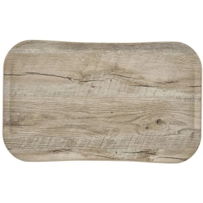 Afbeelding van Cambro Versa Dienblad 37x53cm Rechthoekig Rustiek Decor Licht Eiken DM125 Horeca &amp; Professioneel
