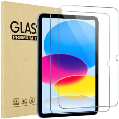 Afbeelding van ProCase 2 x 9H displaybeschermfolie van gehard glas voor iPad 10e generatie 10,9 inch 2022, transparant