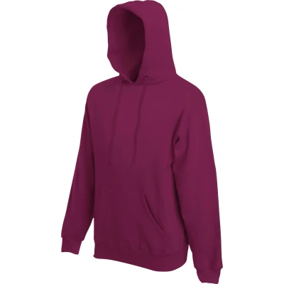 Afbeelding van Fruit of the Loom Herren Kleding Sweatshirts en Hoodies Capuchontruien Bourgogne S
