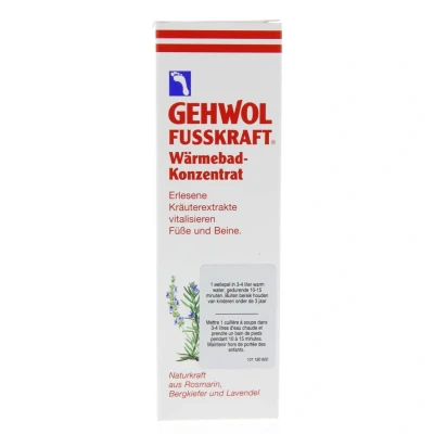 Afbeelding van Gehwol Lotion Fusskraft Bain chaud