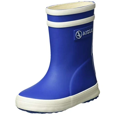 Afbeelding van Aigle Baby Flac neon regenlaarzen, uniseks, kinderen, Royal Blauw