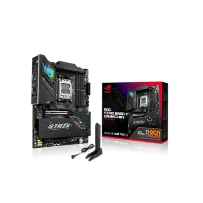 Image de ASUS ROG STRIX B850 F GAMING WIFI carte mère ATX Socket AM5 AMD Chipset USB C 3.2 Gen 2x2, Gen2, 2, 1 2.5 Gigabit LAN, Wi Fi 7, Bluetooth graphique embarquée (unité centrale requise) audio HD