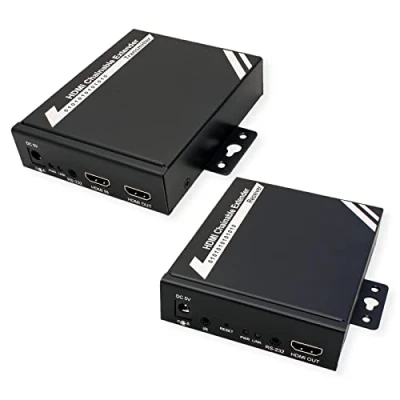 Afbeelding van ROLINE HDMI Extender via TP, Cat.5/6, cascadeerbaar, 100m
