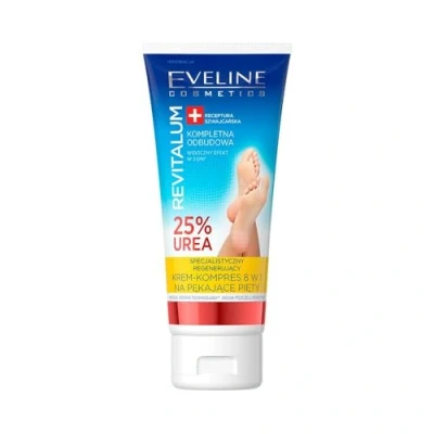 Afbeelding van Eveline Cosmetics Revitalum Intensely Regenerating Cream Compress 25% Urea 75ml.