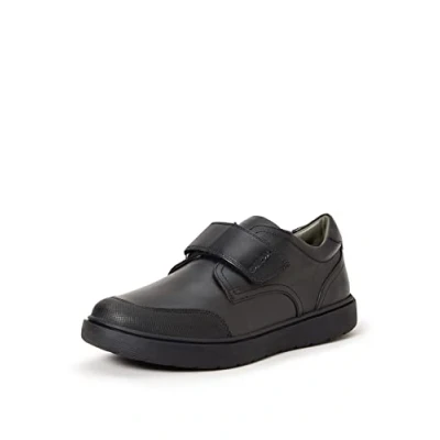 Afbeelding van Geox J Riddock Boy I schoolschoenen, uniform, voor jongens, zwart.