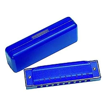 Afbeelding van Gollnest &amp; Kiesel Harmonica Speelgoedinstrument Blauw