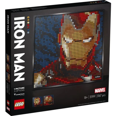 Afbeelding van LEGO Art Marvel Studios Iron Man 31199