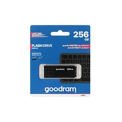 Afbeelding van USB stick GoodRam UME3 Black 256 GB
