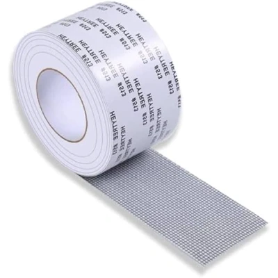 Afbeelding van Vliegengaas glasvezel tape waterdicht 5 cm x 500 voor ramen