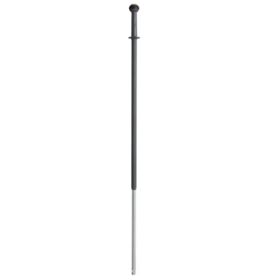 Afbeelding van Vikan Mop Stelen Microfibre Aluminium Telescoopsteel 1235 1770mm Ø29mm Clickfit Grijs