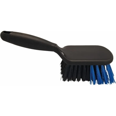 Afbeelding van Handborstel Hard 255x80 mm 80% gerecycled Blauw/Zwart