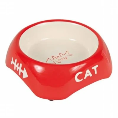 Afbeelding van TRIXIE VOERBAK / WATERBAK CAT VISGRAAT KERAMIEK ASSORTI