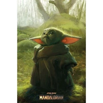 Image de Poster Star Wars The Mandalorian Child Art