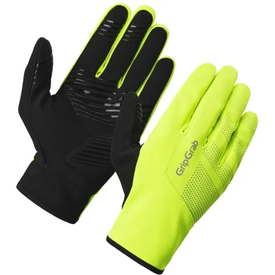 Afbeelding van GripGrab RIDE 2 Windproof Spring Autumn Gloves Hi Vis Maat M