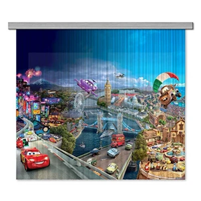 Image de Voilage Cars 180X160 cm
