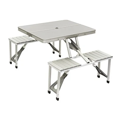 Afbeelding van Bo Camp Picknicktafel Aluminium Inklapbaar