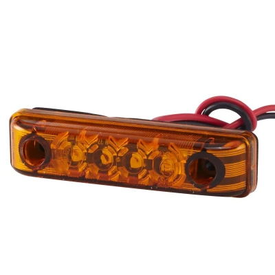 Afbeelding van Zijmarkerl led 24V 4 leds kabel 150mm 2PS 357 010 101