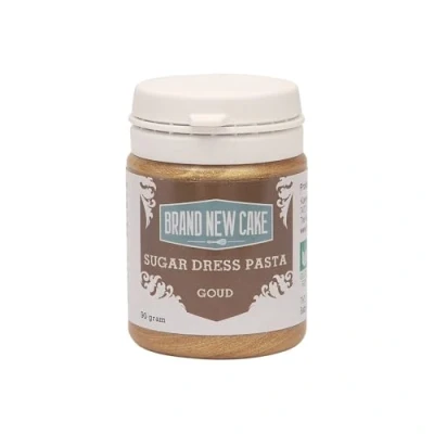 Afbeelding van BrandNewCake Sugar Dress Pasta Goud 90g