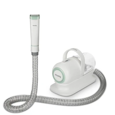 Image de Aspirateur à main pour toilettage animaux H. Koenig PAW400 300 W Blanc