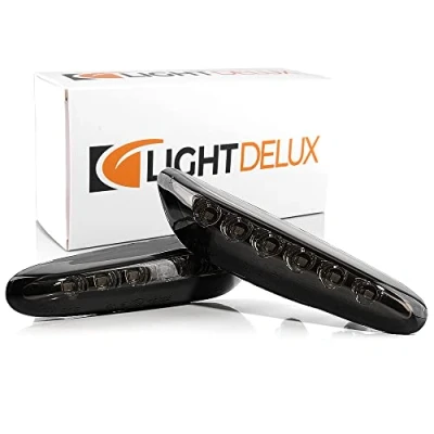 Afbeelding van LIGHTDELUX Led zijknipperlichten zonder foutmelding, ECE gecertificeerd, compatibel met BMW V 170141