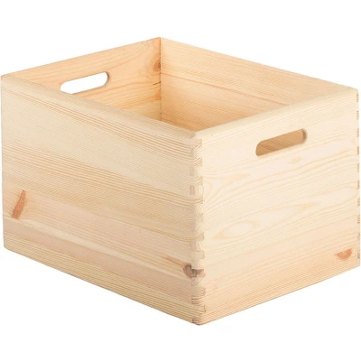 Afbeelding van Multi functionele Kist Astigarraga CBS403023 Natuurlijk Pijnboom (40 x 30 23 cm)