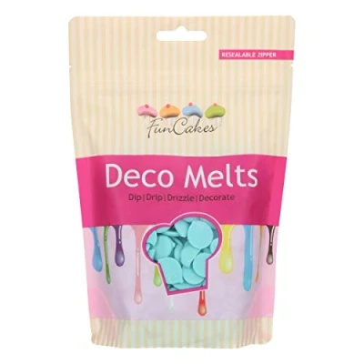 Image de FunCakes Deco Melts FC43060 Bleu clair 250 g