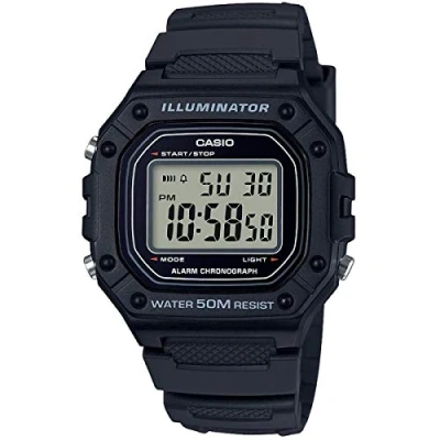 Afbeelding van Casio AVEF Unisex Digitaal horloge, Maat: One Size, Black
