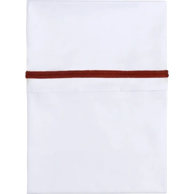 Afbeelding van Baby&#039;s Only Laken Wieg 80x100 Cm Wit/Brique