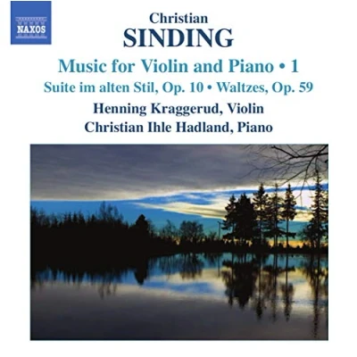 Afbeelding van Henning Kraggerud &amp; Christian Ihle Hadland Sinding: Music For Violin Piano Volume 1 (CD)