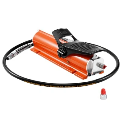 Image de VEVOR pompe hydraulique à air pied pneumatique 10000 PSI 0,69 L en métal