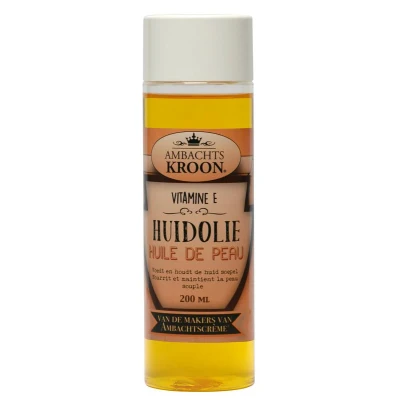 Afbeelding van Vitamin E Skin Oil 200ml / Care Body Anti stretch Marks Pregnancy Craft Crown Bio