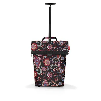 Afbeelding van Reisenthel Trolley M Boodschappentrolley 43L Paisley Zwart Frame