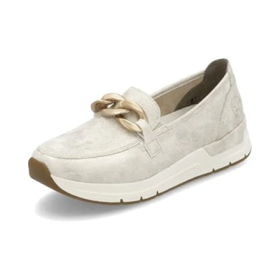 Afbeelding van Rieker 58944 MocassinDames, Beige, 42 EU