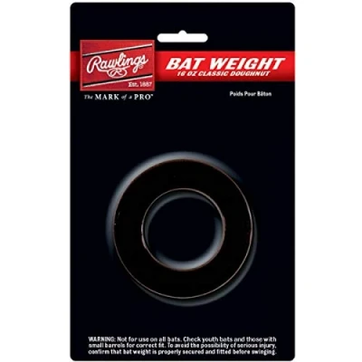Afbeelding van Rawlings Gewicht voor Honkbalknuppel 16 ounce Zwart