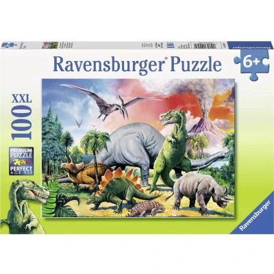 Afbeelding van Ravensburger Dinosaurus Puzzel XXL, 100st