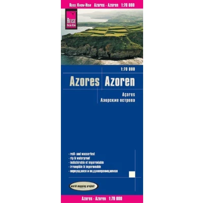 Afbeelding van Reise Know How Landkarte Azoren 1:70.000