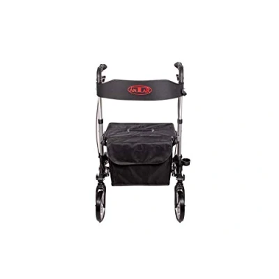 Afbeelding van Antar AT51006 Opvouwbare rollator aluminium 8000 g zilver