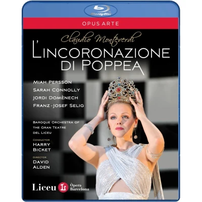 Afbeelding van Baroque Orchestra, Harry Bicket Monteverdi: L&#039;Incoronazione Di Poppea (Blu ray)