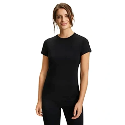 Afbeelding van Falke Tshirt print, Dames, Maat: Medium, Black