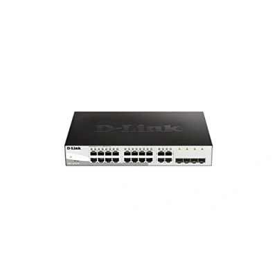 Afbeelding van D Link DGS 1210 16/E Netwerk switch RJ45/SFP 16 + 4 poorten 40 GBit/s