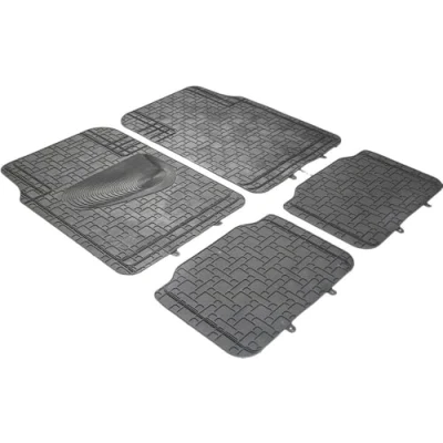 Afbeelding van START Saturnia 7375 Vloermatset PVC voor en achter 4 zwart