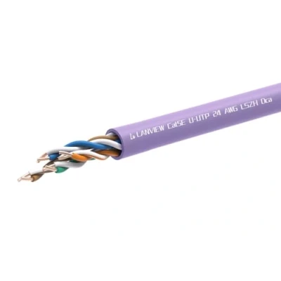 Afbeelding van Lanview LVN122152 netwerkkabel Paars 305 m Cat5e