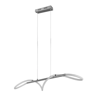Afbeelding van REALITY ARGOS Hanglamp Chroom incl. 1x SMD 28W Stappen dim functie