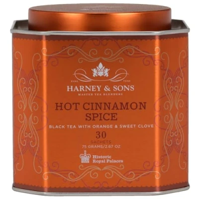 Afbeelding van Harney &amp; Sons Hot Cinnamon Spice 30 ct 2,67 oz