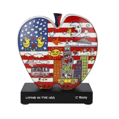 Afbeelding van Goebel James Rizzi Decoratief beeld / figuur Living in the USA Porselein 19cm