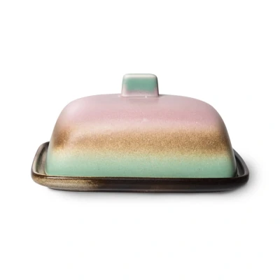Afbeelding van HKliving 70&#039;s Mercury Botervloot 15,5 X 12,5 Cm Lichtroze