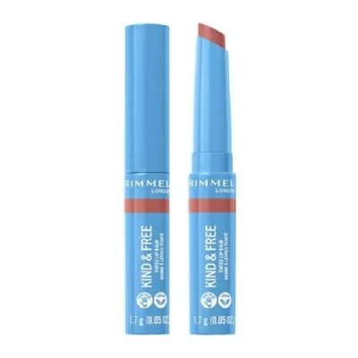 Image de Rimmel London Kind &amp; Free Tinted Baume à lèvres 002 Apricot Beauty 1,7 grammes