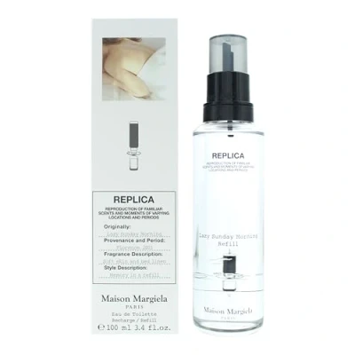 Afbeelding van Maison Margiela REPLICA Lazy Sunday Morning Eau De Toilette Navulling Zilver 100 Ml