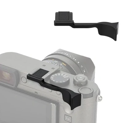 Afbeelding van JJC Metalen handgreep voor Leica Q3 43 digitale camera betere balans en grip, verbeterde klauwhouder duim