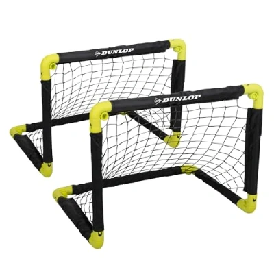Image de Dunlop buts de football 55 cm jaune/noir 2 pièces